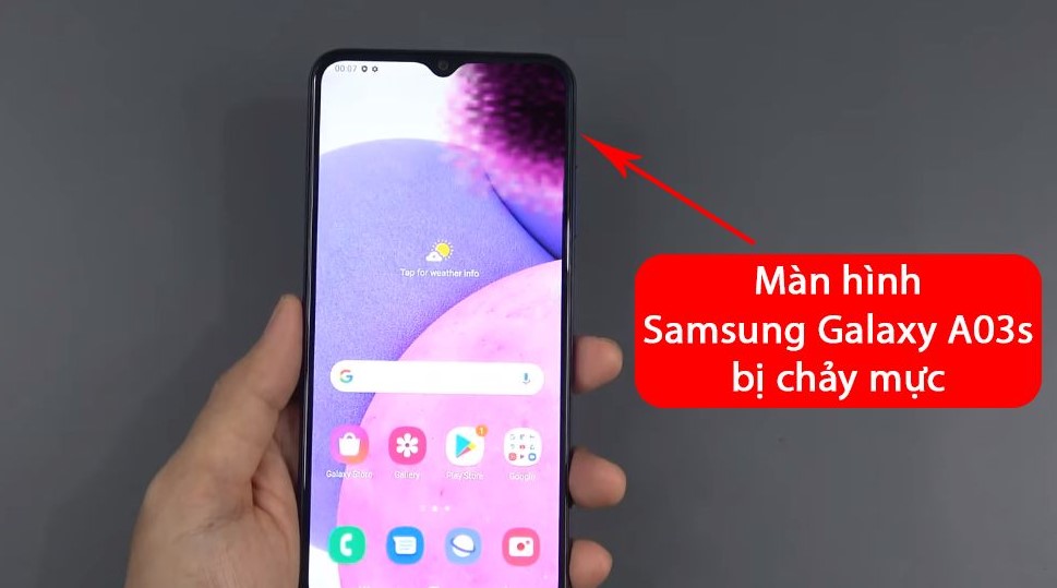 Thay Màn Hình Samsung Galaxy A03s Uy Tín Tại Đà Nẵng | Mobile Labs 6 Màn Hình Samsung Galaxy A03s Bị Chảy Mực
