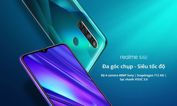 dien thoai Realme 5 Pro