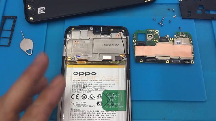 pin oppo a1k da nang