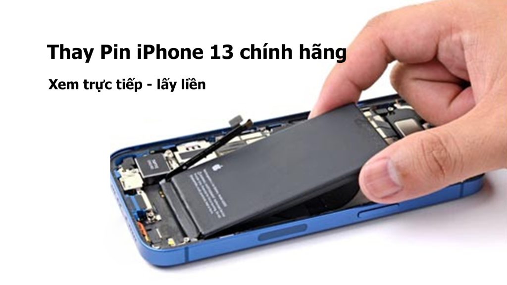Pin iPhone 13 Pro Max chính hãng
