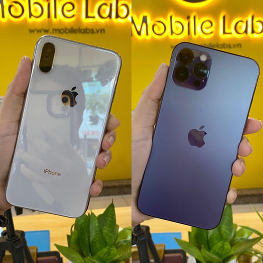 Độ Vỏ iPhone X Lên 14 Pro