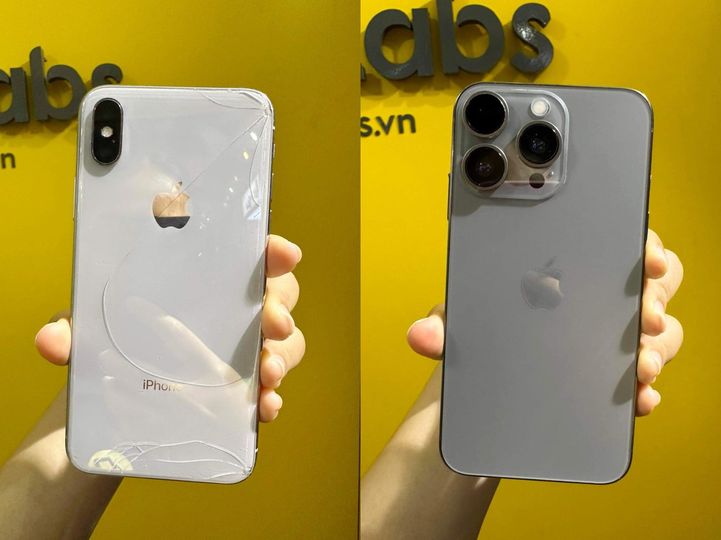 Độ Vỏ iPhone X Lên 15 Pro