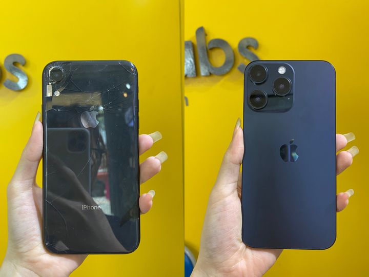 Độ Vỏ iPhone Xr Lên 15 Pro Tại Đà Nẵng