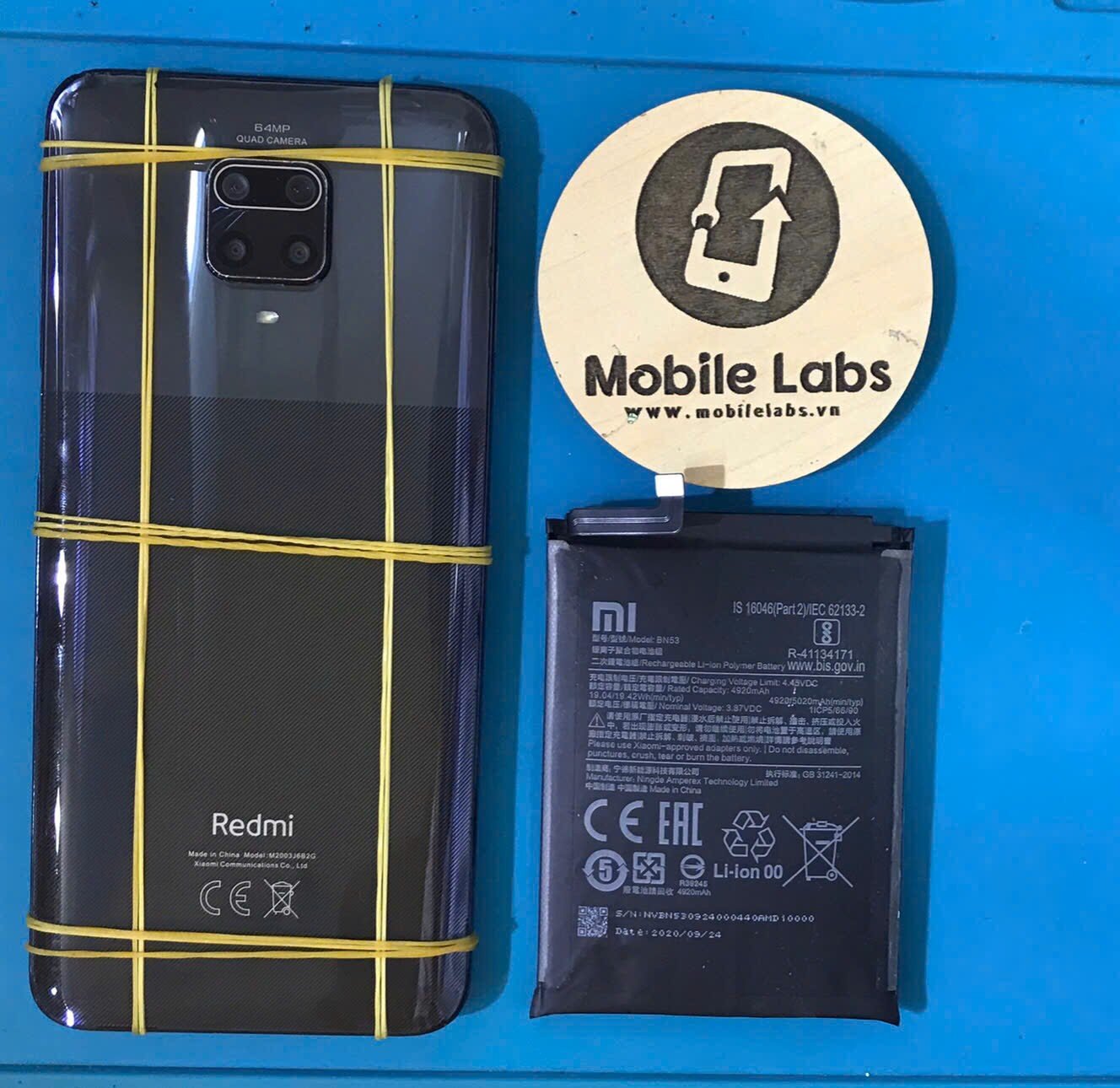 PIN XIAOMI REDMI NOTE 9 PRO. 350