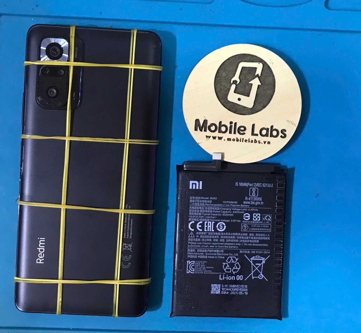 THAY PIN XIAOMI REDMI NOTE 10 PRO 5G 350