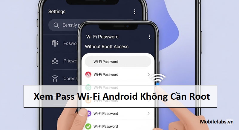 Xem Pass Wi-Fi Android Không Cần Root