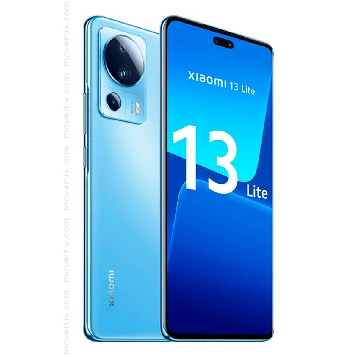xiaomi 13 lite 5g dual sim lite blue 128gb and 8gb ram side