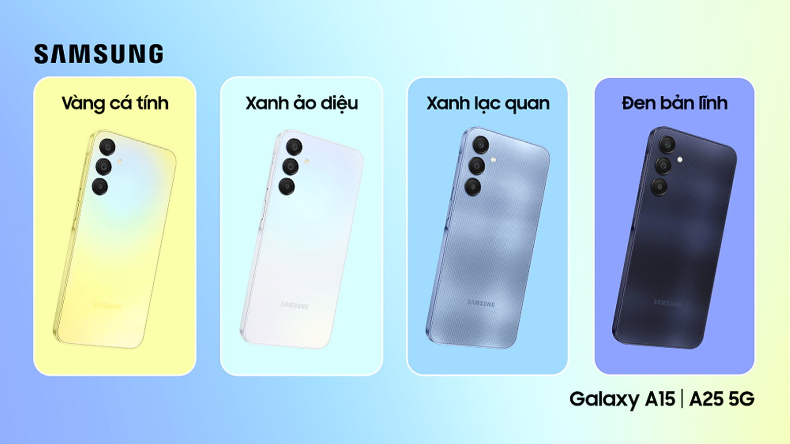 Samsung mo ban Galaxy A15 va Galaxy A25 5G tai Vient Nam Gia tu 5 trieu co 4 nam cap nhat phan mem 1