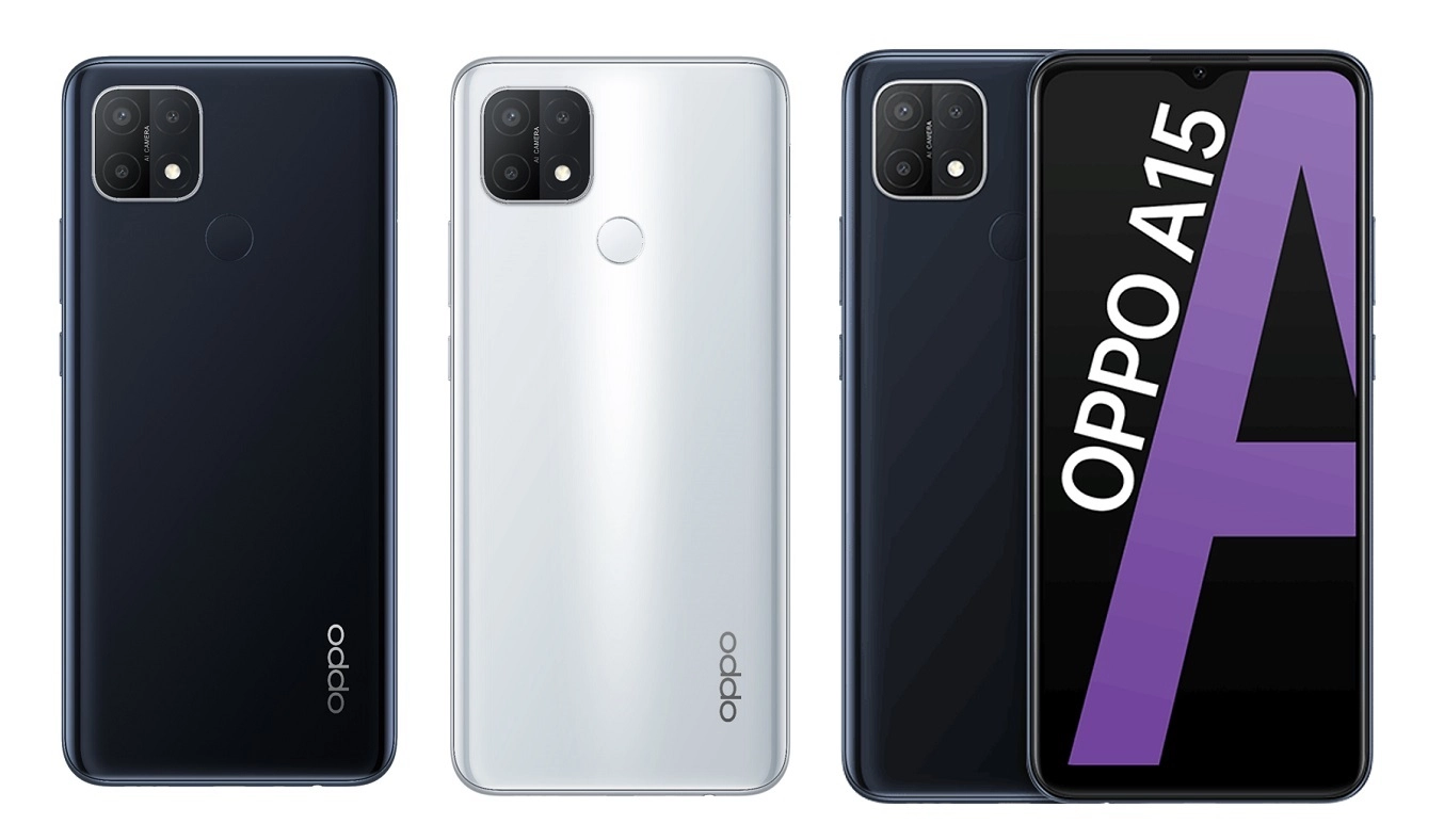 dien thoai oppo a15 den he thong 3 camera