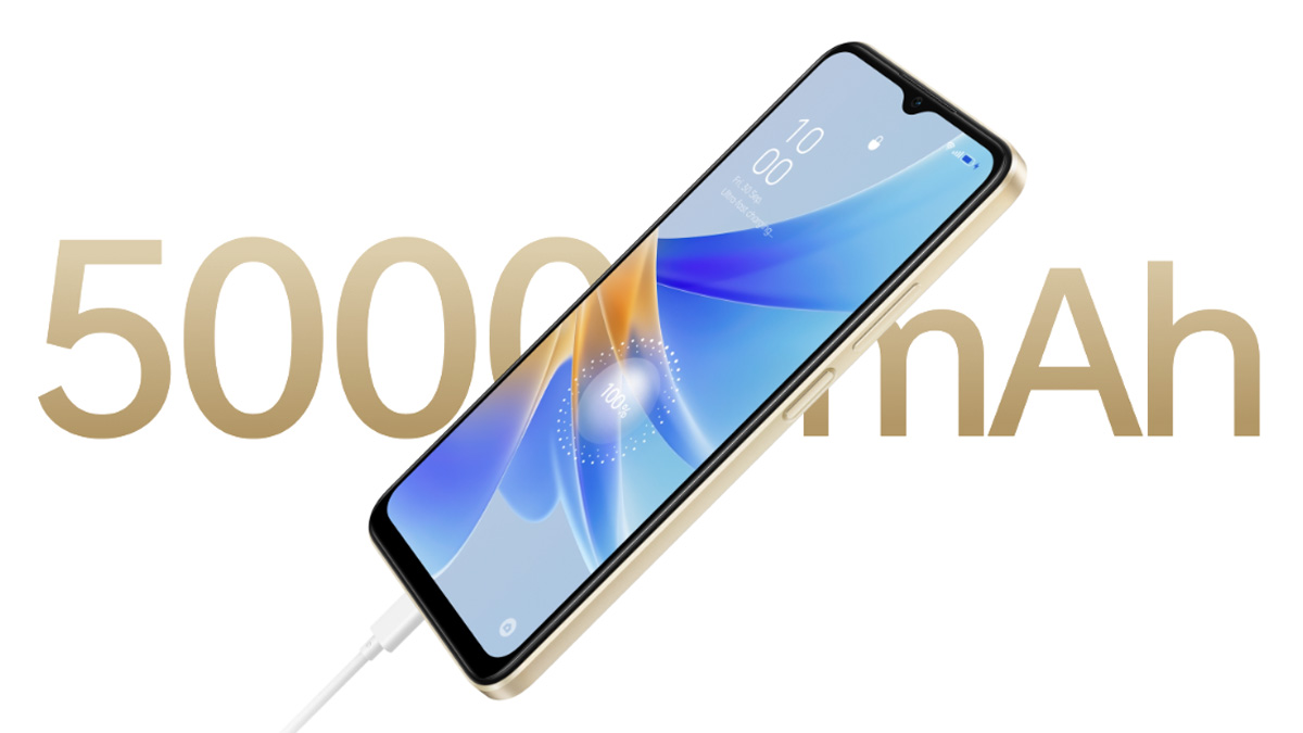 dung luong pin 5000 mah cua oppo a17k 64gb