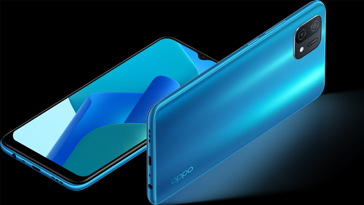 thiet ke dep mat cua oppo a16k 32gb