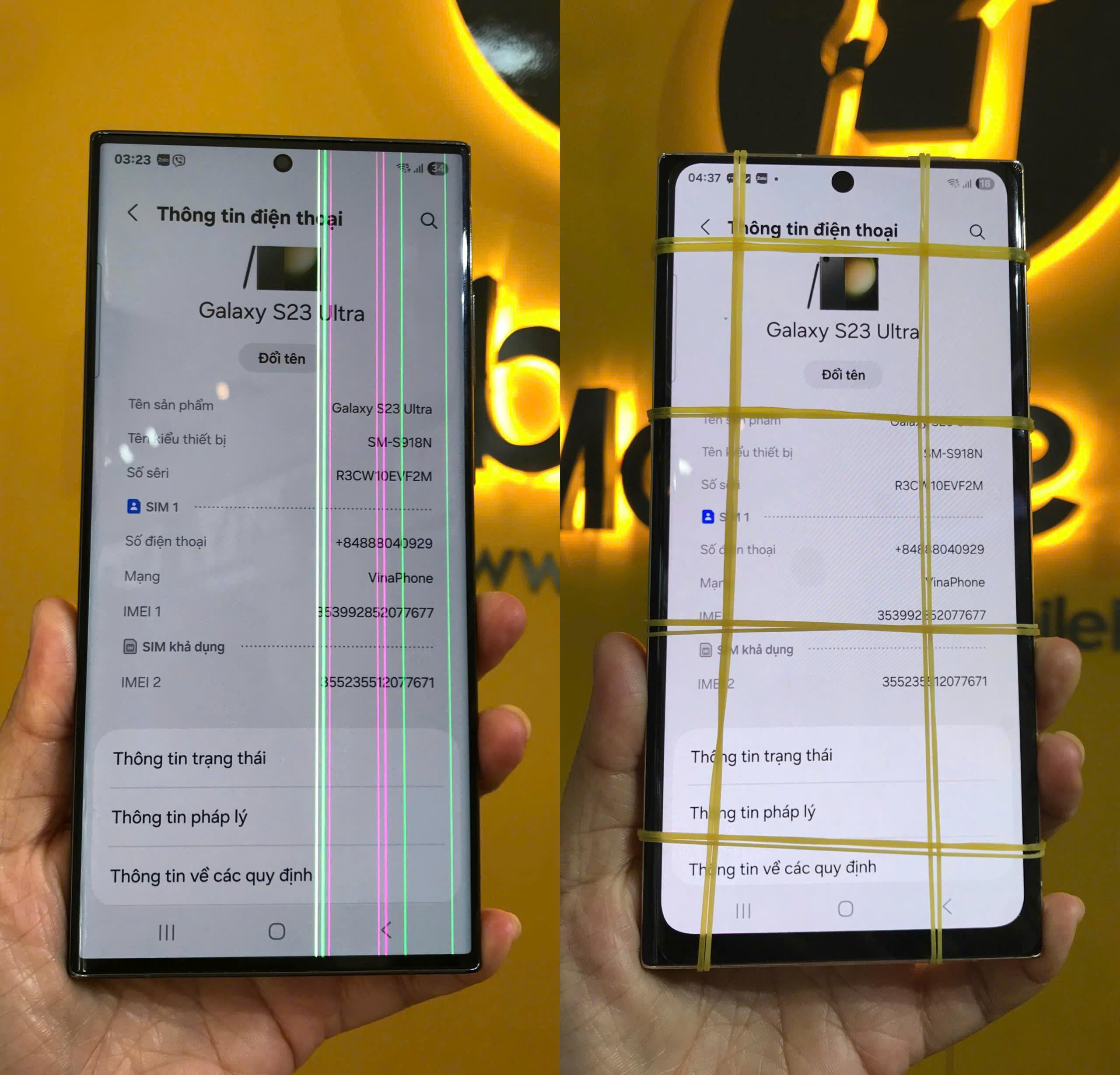 Thay Màn Hình OLED Khung Samsung Galaxy S23 Ultra 5G ( 2IC / OLED Khung Phôi To ) Tại Đà Nẵng - Giá Rẻ, Hiển Thị Đẹp 5 z7864031333236 5135cae9f803b4a0c5e9cd25fda52dcf