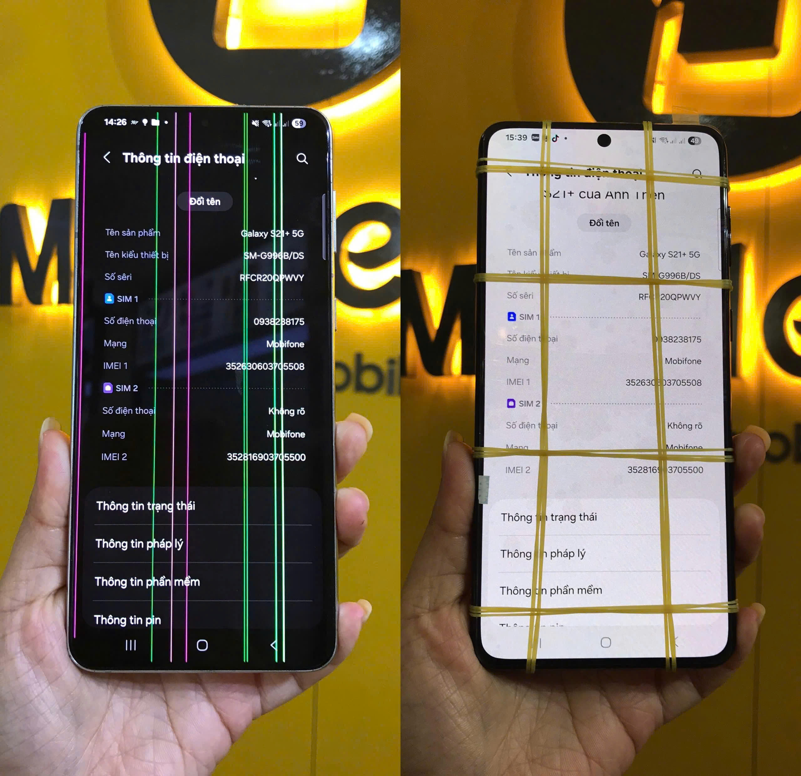Thay Màn Hình OLED Khung Samsung Galaxy S21 Plus 5G (2IC / OLED Khung Phôi To) Tại Đà Nẵng - Hiển Thị Đẹp, Cảm Ứng Mượt, Giá Tốt 5 z7867779185261 6069c9594d6a57cca14a2d5f686bc611