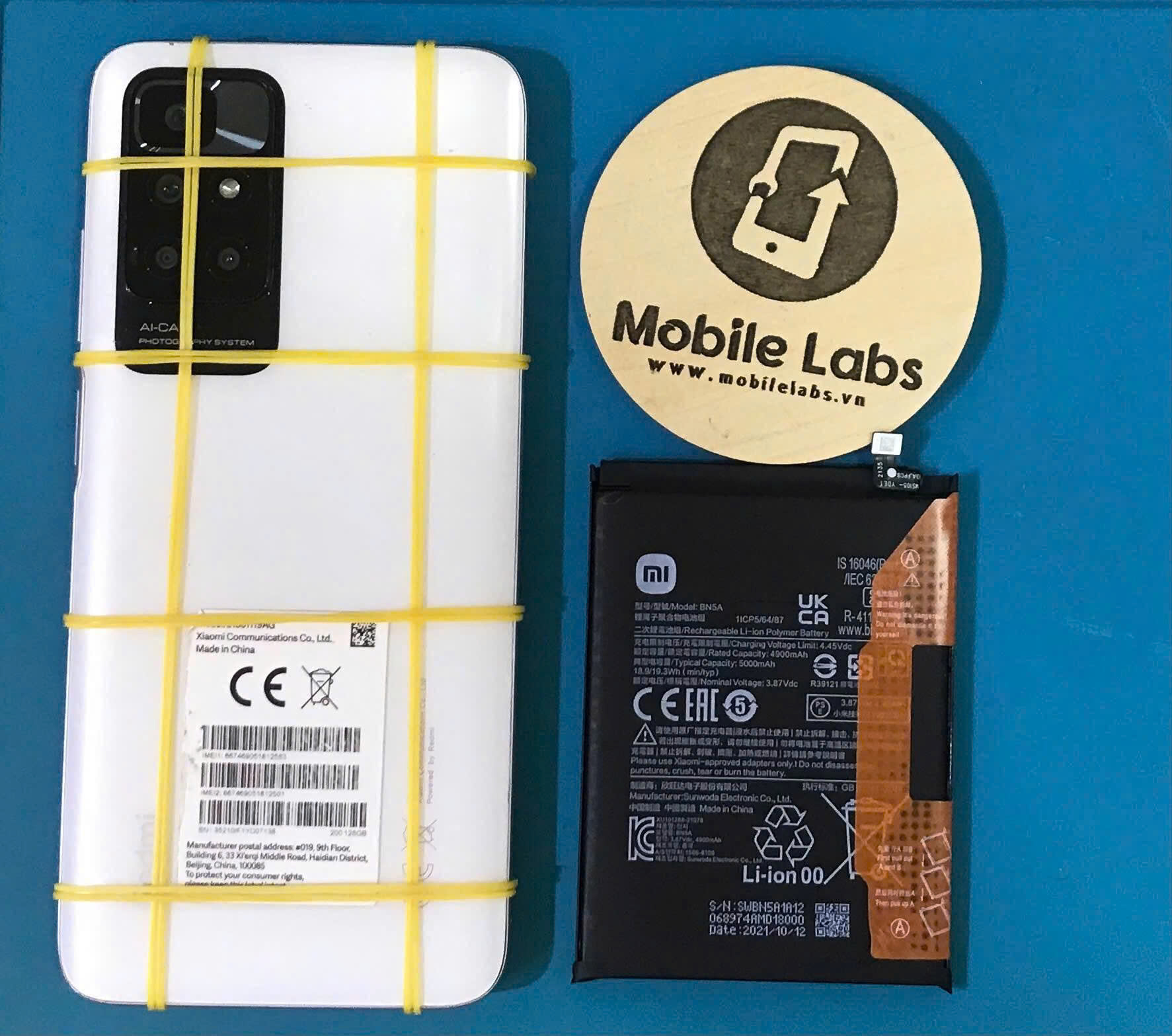 Thay Pin Xiaomi Redmi Note 10 5G, Redmi 10, Redmi 10 2022, Pin BN5A Tại Đà Nẵng 9 z7946772381422 0dd40841ae0953a96c2fc5d74a78fe36